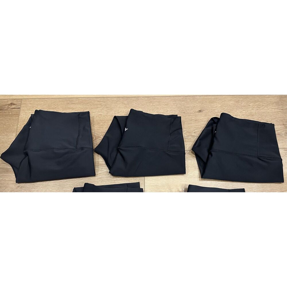 Old Navy Lot of 3 Powersoft Extra High Rise Women's Leggings XL Black GUC!